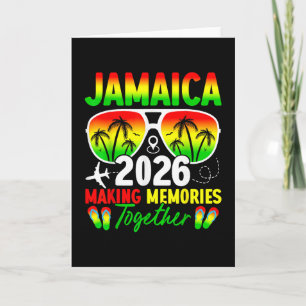 Jamaica Family Reunion 2026 Making Memories Vacati Card