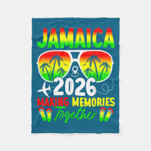 Jamaica Family Reunion 2026 Making Memories Vacati Fleece Blanket