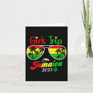 Jamaica Family Reunion Girls Trip 2025 Vacation Su Card