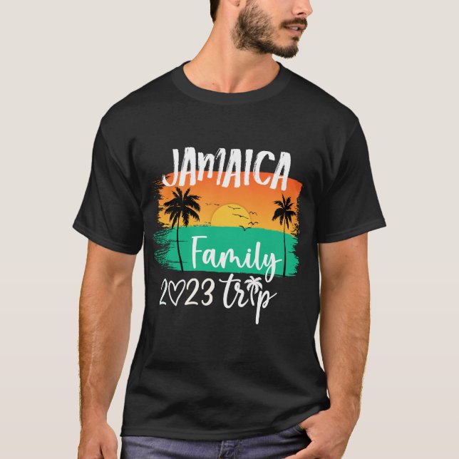 Jamaica Family Trip 2023 T-Shirt (Front)