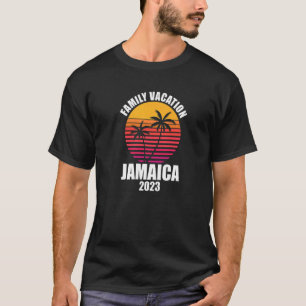 Jamaica Family Vacation 2023 Summer Matching Holid T-Shirt