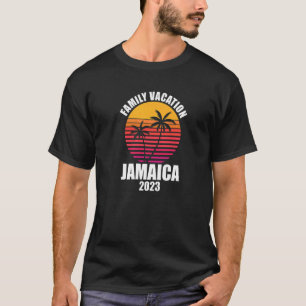Jamaica Family Vacation 2023 Summer Matching Holid T-Shirt