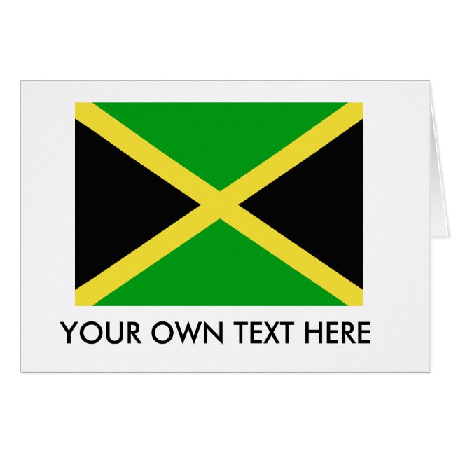 Jamaica Flag (Front Horizontal)