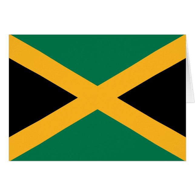 Jamaica Flag (Front Horizontal)