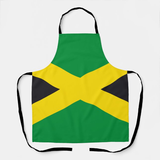 Jamaica flag apron (Front)
