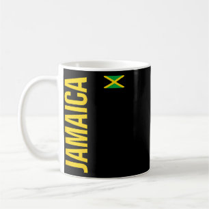Jamaica Flag Athletic Soccer Footll Sports Jersey Coffee Mug