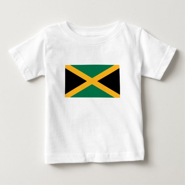Jamaica Flag Baby T-Shirt (Front)