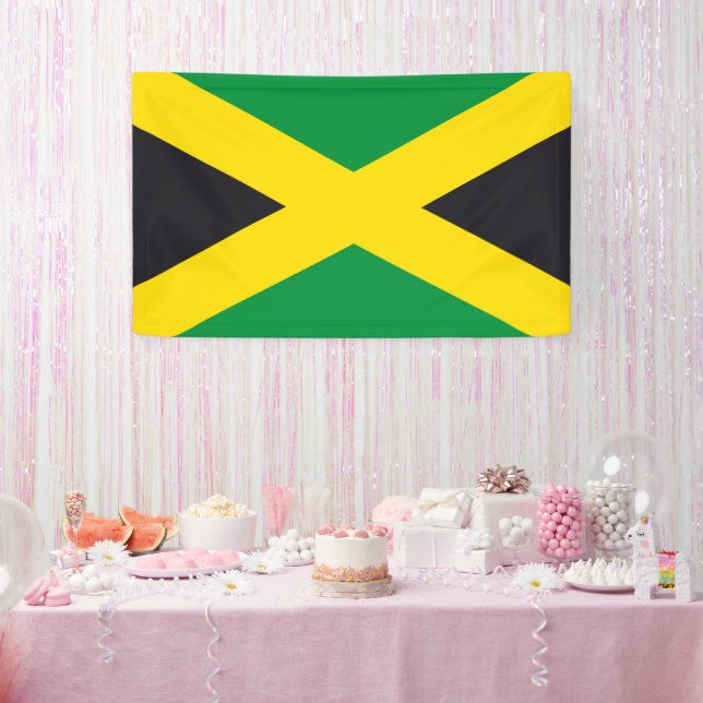 Jamaica flag banner (Party)