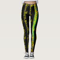 JAMAICA FLAG BLACK LEGGINGS HAVIC ACD