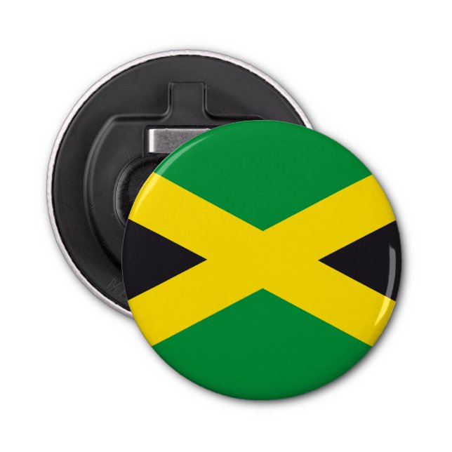 Jamaica flag bottle opener (Front)