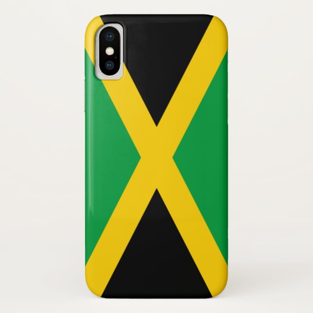 Jamaica Flag Case-Mate iPhone Case (Back)
