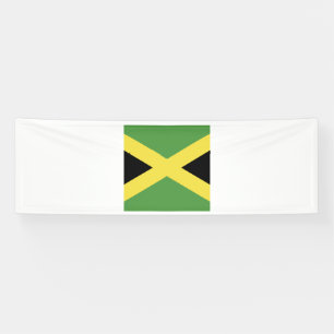 Jamaica Flag Emblem Banner