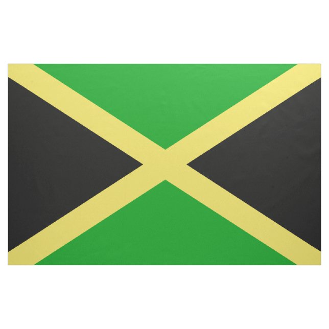 Jamaica Flag Fabric (Yard)