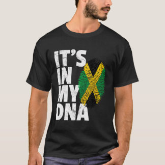 Jamaica Flag Jamaican Pride Dna Men Women Island G T-Shirt