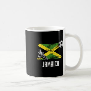 Jamaica Flag Jersey Jamaican Soccer Team Jamaican Coffee Mug