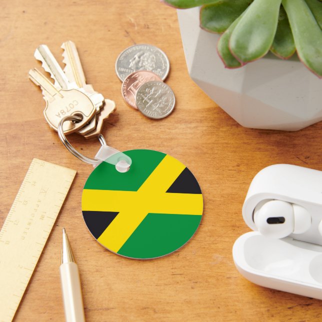 Jamaica flag key ring (Desk)