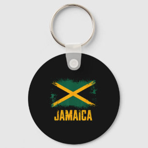 Jamaica Flag Key Ring