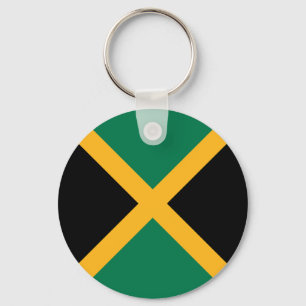 Jamaica Flag Key Ring