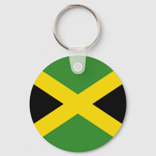Jamaica Flag Keychain