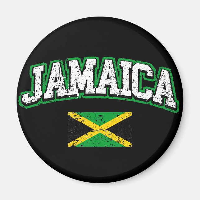 Jamaica Flag Magnet (Front)