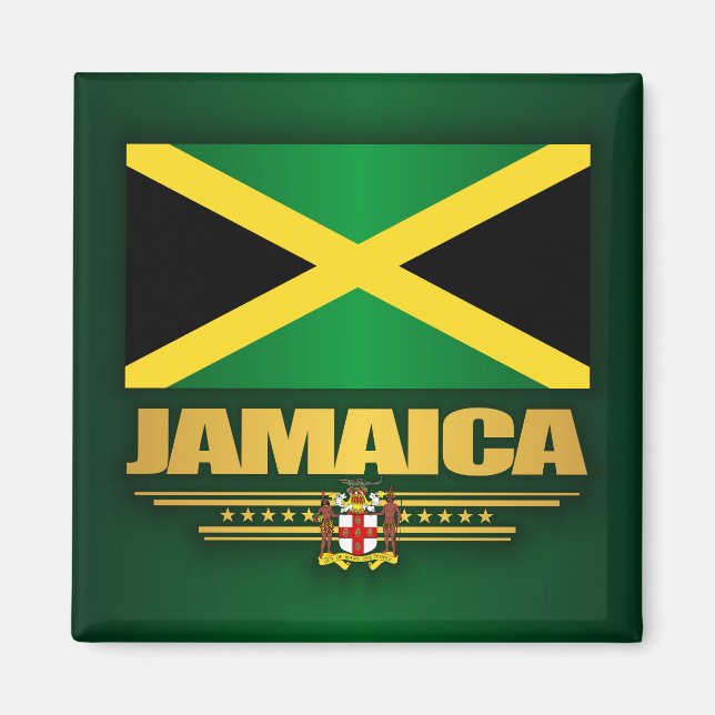 Jamaica Flag Magnet (Front)