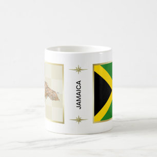 Jamaica Flag + Map Mug