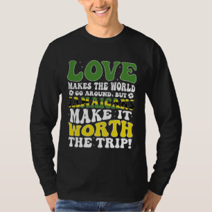 Jamaica Flag Men & Women Cute Til Jamaicans T-Shirt