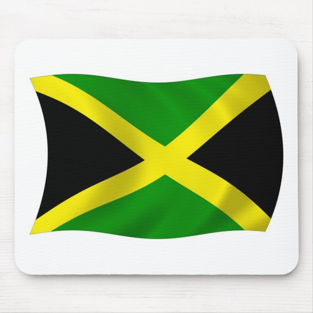 Jamaica Flag Mousepad (Front)