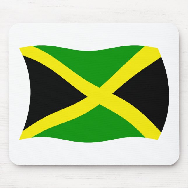 Jamaica Flag Mousepad (Front)