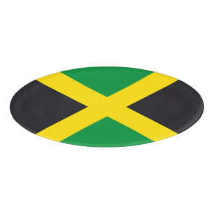 Jamaica flag name tag