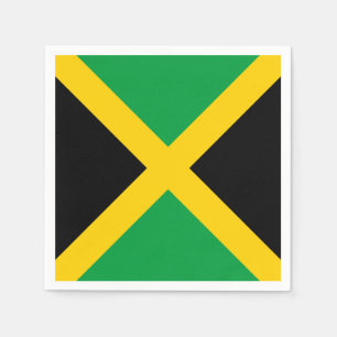 Jamaica Flag Napkin
