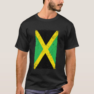 Jamaica Flag Patriotic Jamaica Pride Vintage Desig T-Shirt