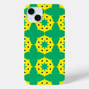 Jamaica flag pattern iPhone 15 mini case