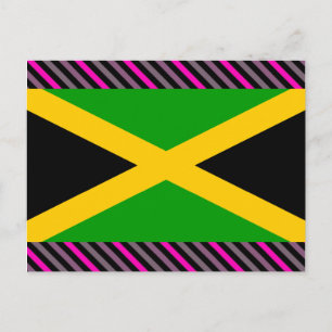 Jamaica Flag Postcard