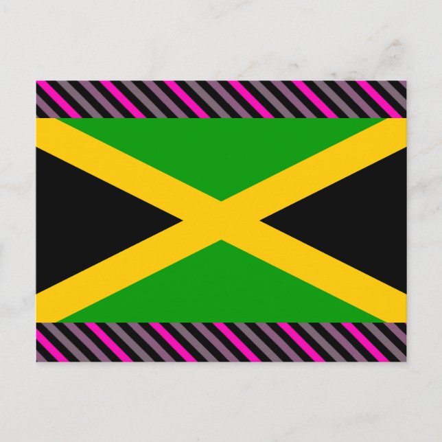 Jamaica Flag Postcard (Front)