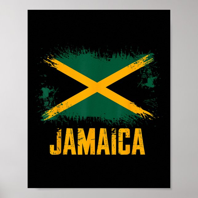 Jamaica Flag  Poster (Front)
