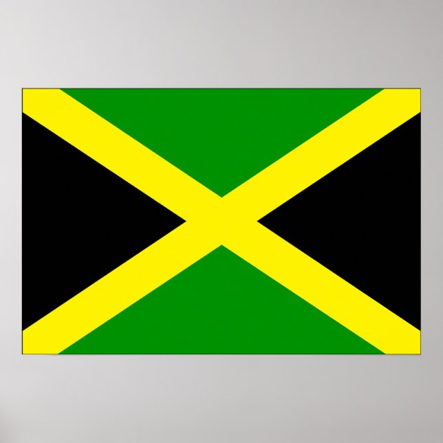 Jamaica Flag Poster (Front)