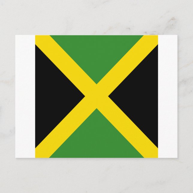 Jamaica flag  products postcard (Front)