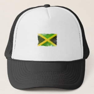jamaica flag - reggae roots trucker hat