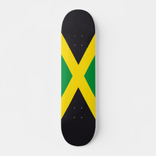 Jamaica flag skateboard
