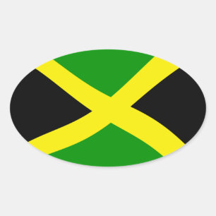 Jamaica Flag Sticker