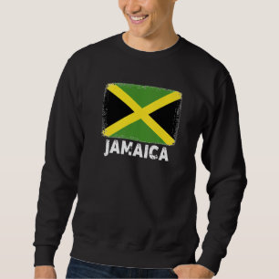 Jamaica Flag Support Jamaican People Women Men Sweatshirt