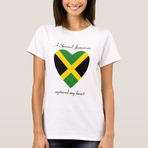 Jamaica Flag Sweetheart T-Shirt