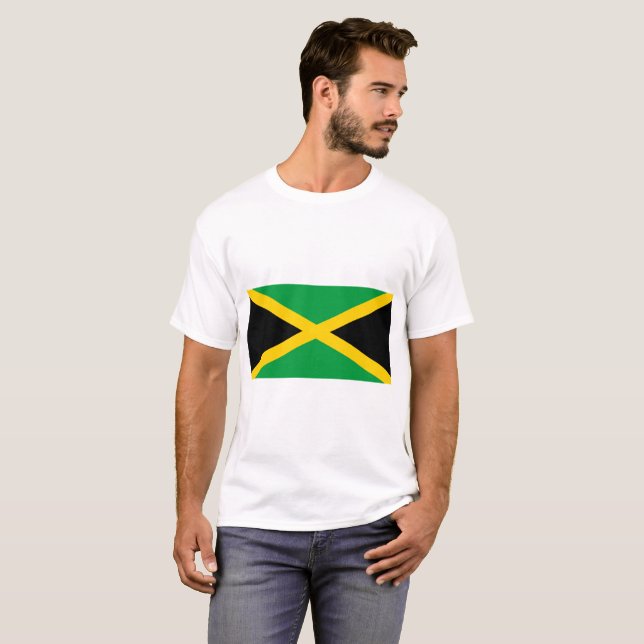 Jamaica Flag T-Shirt (Front Full)