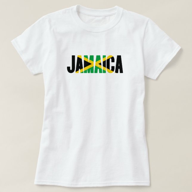 Jamaica Flag T-Shirt (Design Front)