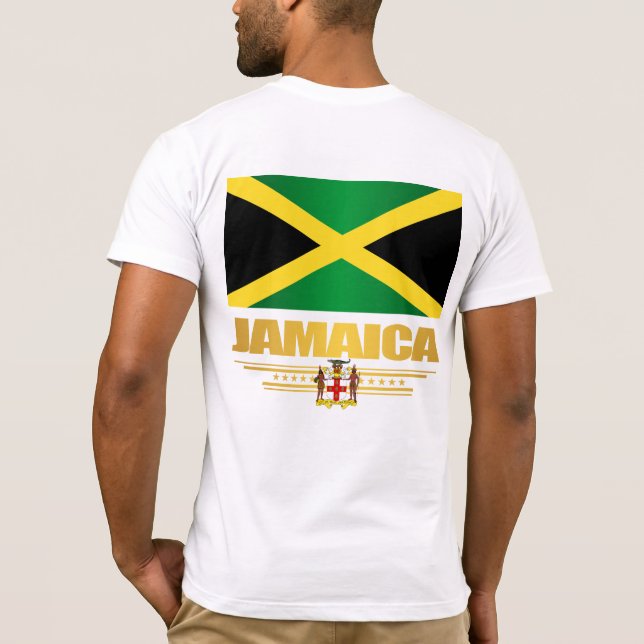 Jamaica Flag T-Shirt (Back)