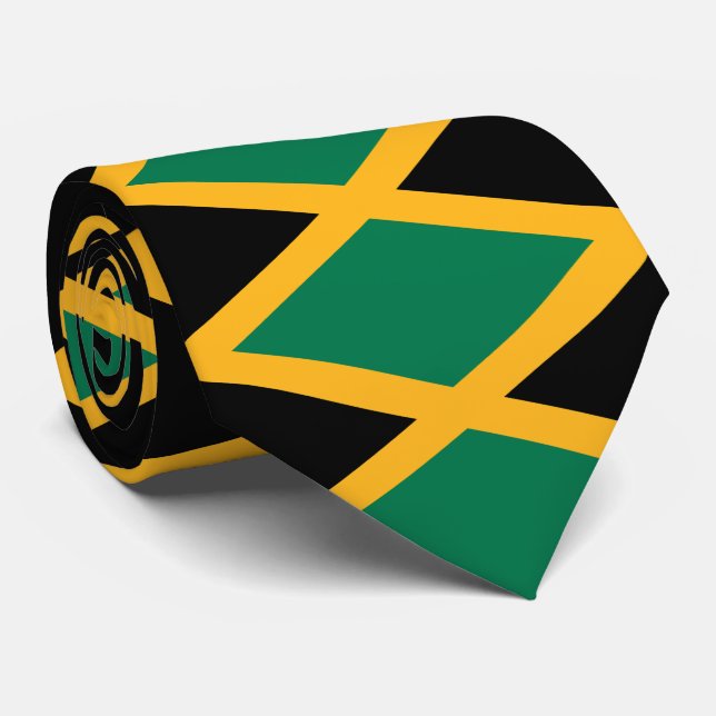 Jamaica Flag Tie (Rolled)