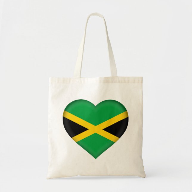 Jamaica Flag Tote Bag (Front)