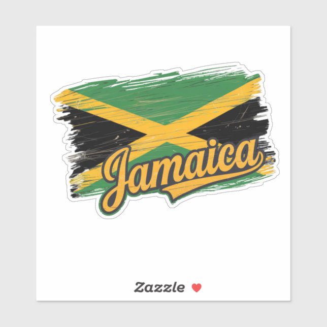Jamaica Flag Vacation Vibes Rasta Island (Sheet)
