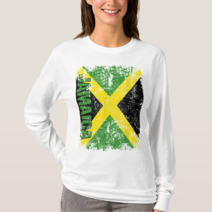 JAMAICA Flag Vintage Distressed JAMAICA T-Shirt